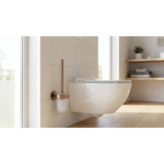 WC štětka SAT Cool broušená rose gold SATDCO37BRG