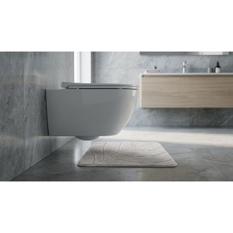 Wc předložka SAT Cool 50x40 cm šedá SATDPREDCOWCSE