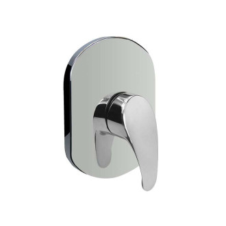 Mereo Sonáta sprchová baterie podomítková bez přepínače, Mbox, oválný kryt CB60105B