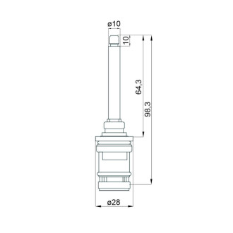 Mereo Přepínač pro Mbox 2-cestný M-CB415PD