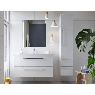 Bino, skříňka s ker. umyvadlem, 1210x548x460mm, spodní, dub Arlington, 2 zásuvky CN623