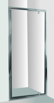 sprchové dveře SMART - ALARO, 100x190 cm, chrom/čiré sklo - bez vaničky OLBALA100CCBV
