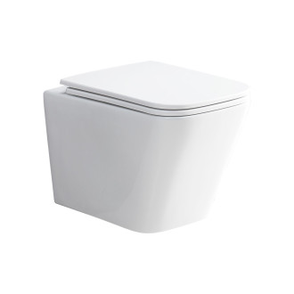 Mereo WC závěsné kapotované, RIMLESS, 490x340x350, keramické, vč. sedátka CSS118S, 16ks