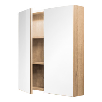 Aira koupelnová skříňka, galerka, 2 dvířka, dub Halifax, 60 cm CN716GH
