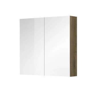 Aira, koupelnová skříňka, galerka, dub Halifax, 2 dvířka, 800x700x140 mm CN717GH