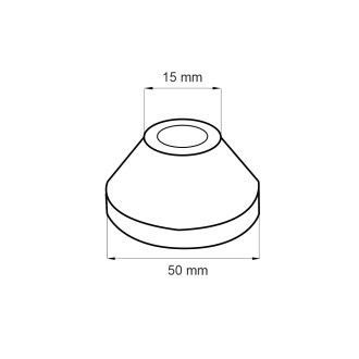Mereo Pisoárová kapna, otvor ? 14 mm M-CBT803
