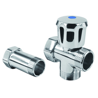 Mereo "Meziventil pro pračku 3/4""x3/4""x3/4"" s mezikusem a otočnou maticí" CR39B