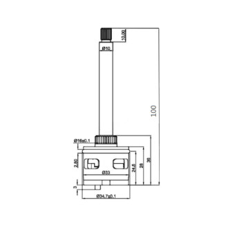 Mereo Přepínač pro Mbox - 3-cestný M-CB415PT