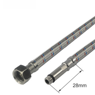 Mereo "Připojovací hadice 8x12, FxM10, 3/8"" x M10 x 28mm, 60 cm, nerez opletení" CR288BC