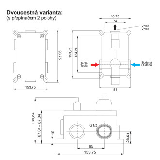 Mereo Vanový set Eve:CBV60106B, CB700C, CB110H, CB475L, CBQ60101L CB650VE1