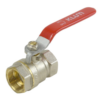 Kulový kohout kovaný B10, 1/2", FxF, s pákou, voda