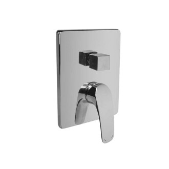Mereo Eve sprchová baterie podomítková s přepínačem, Mbox, hranatý kryt CBV60106C