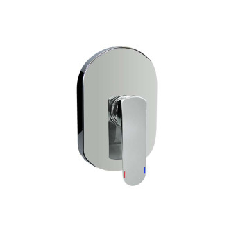 Mereo Mada sprchová baterie podomítková bez přepínače, Mbox, oválný kryt CBQ60105MB
