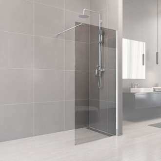 Mereo Novea sklo pro Walk in 110 x 200 cm, 8mm, EASY CLEAN Čiré