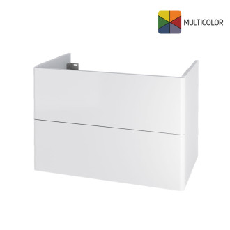 Siena, skříňka 800x548x457 mm, push, 2 zásuvky, multicolor - RAL lesk CN491SzzzzL