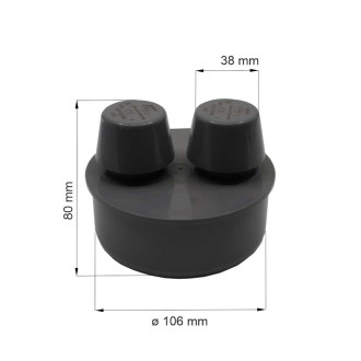 Přivzdušňovací ventil potrubí třídy AII, 4" (DN100)