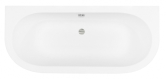 BESCO vana volně stojící VISTA, 1400 × 750 mm, bílá barva, sanitární kompozit VANTUR140