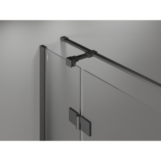 Mexen Mist-H T kabina prysznicowa uchylna prawa 120 x 100 cm, transparent, gun metal - 8A5T-120-100-95-00-P