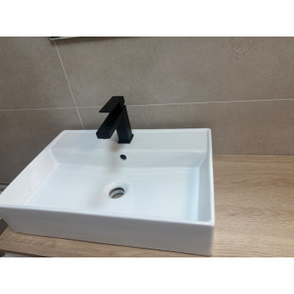 VÝPRODEJ Rea Baterie umyvadlová nízká Fenix Black REA-B7894