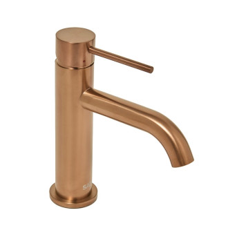 VÝSTAVNÍ KUS  VÝPRODEJ SAT Aurum umyv.baterie bez výpusti broušená rose gold SATBAUR271BRG