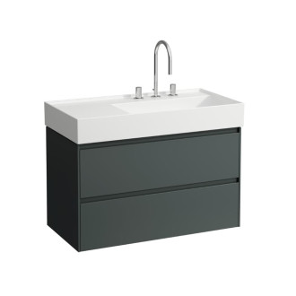 Koupelnová skříňka pod umyvadlo Laufen Lani 880 x 450 x 515 mm šedá traffic H4039621122661