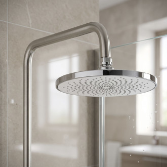 Rea Sprchový set Rea Foss Clif Brush Nickel REA-P5646