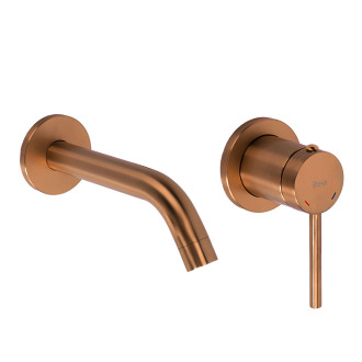 Rea Clif Brush Copper Podomítková vanová baterie REA-B5842