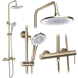 Rea Foss Clif Brush Gold Sprchový set REA-P3913