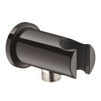 Podomítkový vývod Grohe Rainshower s držákem sprchy hard graphite 26658A00