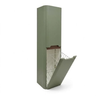 Vysoká skříňka SAT Fusion 40x149x33 cm eukalyptově zelená mat SATFUSIONV40EZK