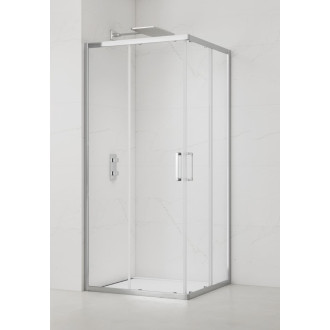 Sprchový kout obdélník 100x80 cm SAT TEX SATTEXQ10080