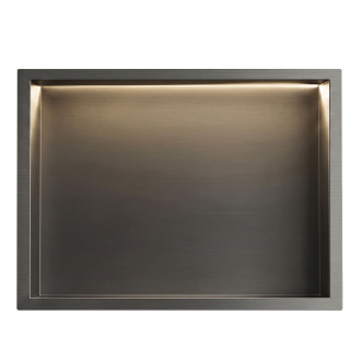 VESTAVNÁ KOUPELNOVÁ POLICE LED 30x45 Titan