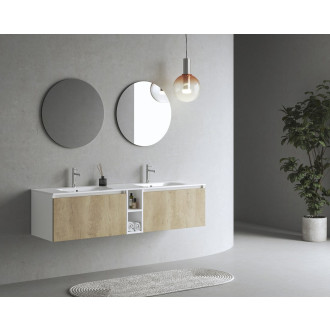 VELUR kulaté zrcadlo s LED podsvícením ø 80cm