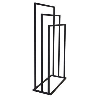 Stojan na ručníky 450x860x210mm, černá mat
