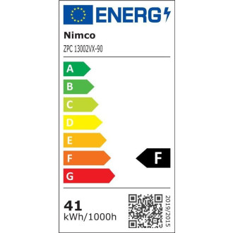 Nimco ZPC 13002VX-90 Černé LED zrcadlo 600x800 se dvěma dotykovými senzory