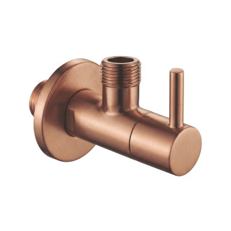 Rohový ventil 1/2" x 3/8" Brush Copper