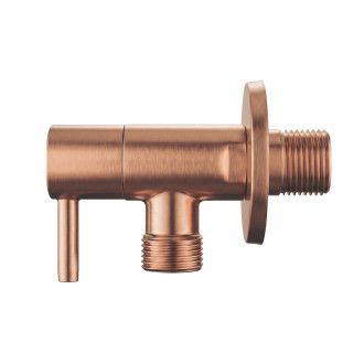 Rohový ventil 1/2" x 3/8" Brush Copper