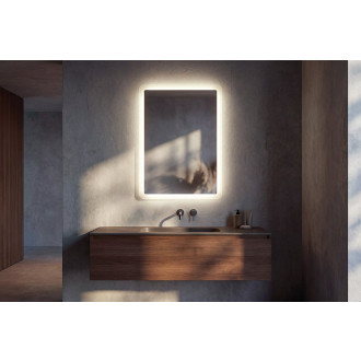 FAGO zrcadlo s LED osvětlením 50x70cm, dotykový senzor, stmívatelné