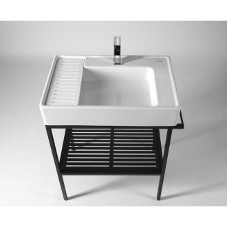 ARYA podstavec pod umyvadlo 680x850x450mm, černá