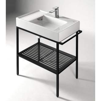 ARYA podstavec pod umyvadlo 680x850x450mm, černá