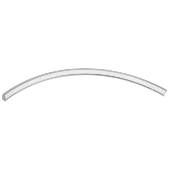 MOON LED svítidlo 7,5W, 230V, 502x12x22mm, R350mm, chrom