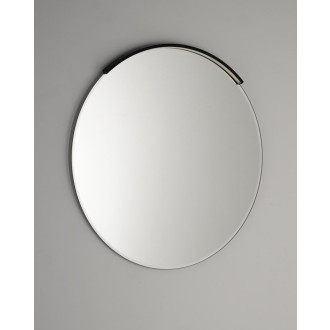 MOON LED svítidlo 6,5W, 230V, 431x12x22mm, R300mm, černá mat