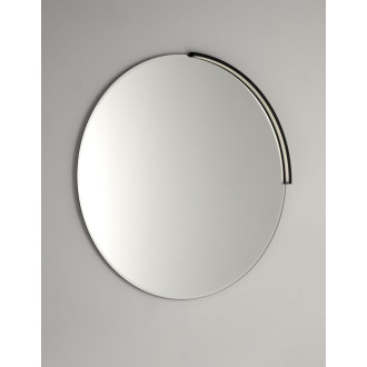 MOON LED svítidlo 8,8W, 230V, 573x12x22mm, R400mm, černá mat