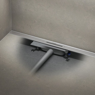 Sprchový žlab Kaldewei Flowline Zero 90 cm nerez nerezová ocel 940000010930+687744810000