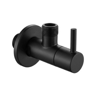 REA "Rohový ventil 1/2"" x 3/8"" Black" REA-12002