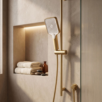 Sprchová hlavice REA JS-031 BRUSH GOLD