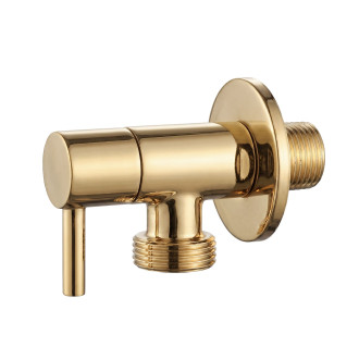 REA "Rohový ventil 1/2"" x 3/4"" Brush Gold" REA-12004