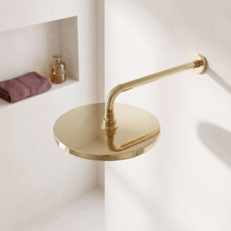 Kulatá dešťová sprcha REA JS-021 Gold