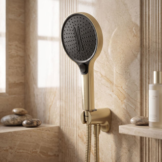 Sprchová hlavice REA JS-033 Brush Gold