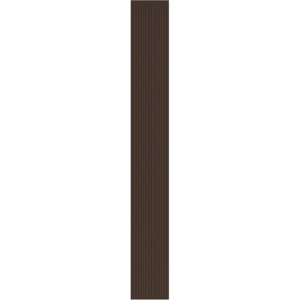 Mexen Ovalo 03 drážkované flexibilní nástěnné lamely 280 x 36 cm, technická dýha, dub Mocca - S130-280-03-045